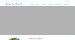 Desktop Screenshot of keukaartsfestival.com