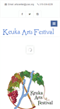 Mobile Screenshot of keukaartsfestival.com